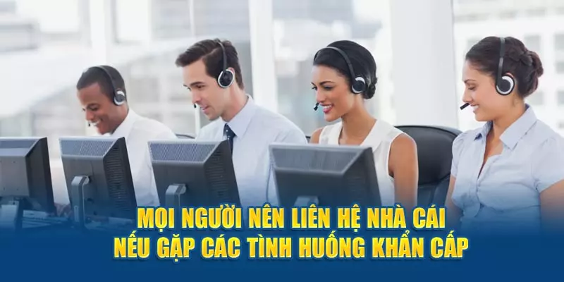 Tình huống nên kết nối tới cskh 8kbet
