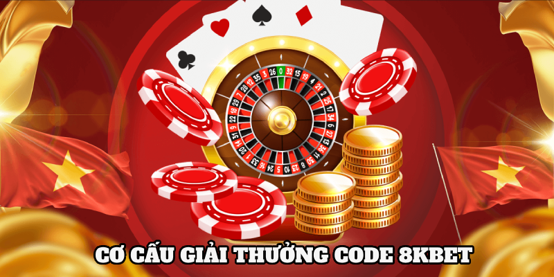 Cơ cấu giải thưởng tại vòng quay 8KBET có gì